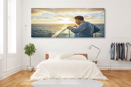 Skyline auf Alu Dibond