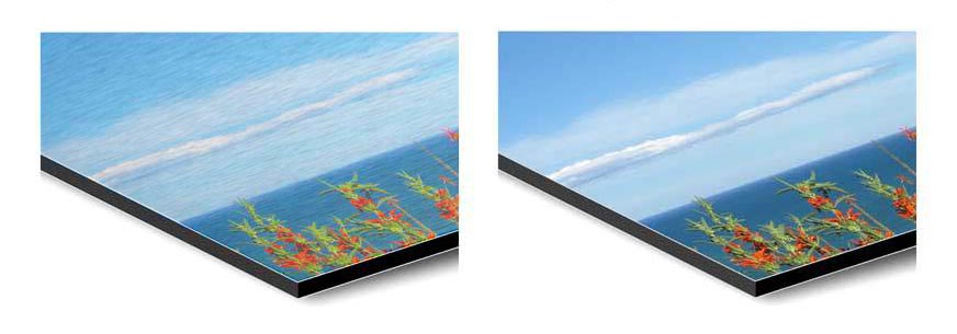 Alu Dibondfoto Detail